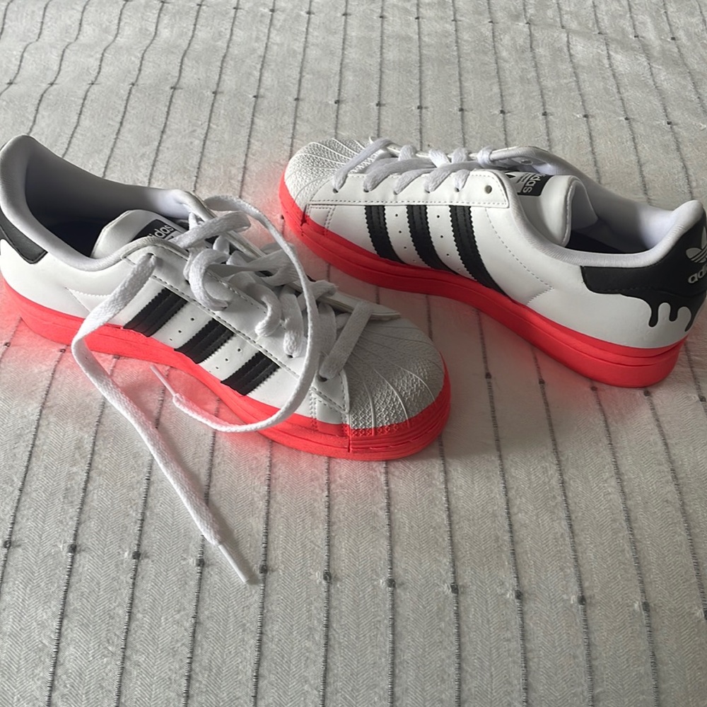 Adidas superstar Drip Pink big kids